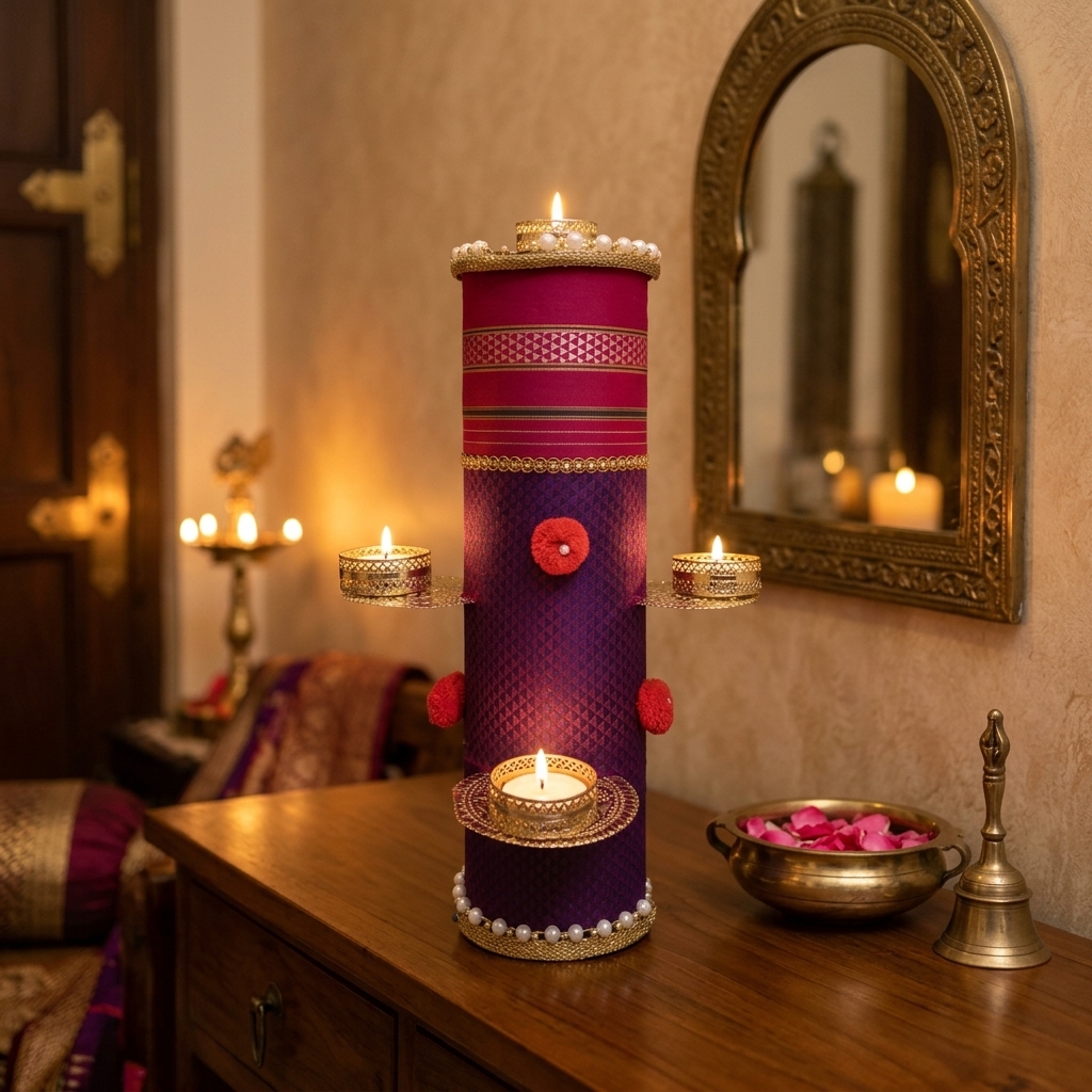 Lamp Khan 4 Violet Khun